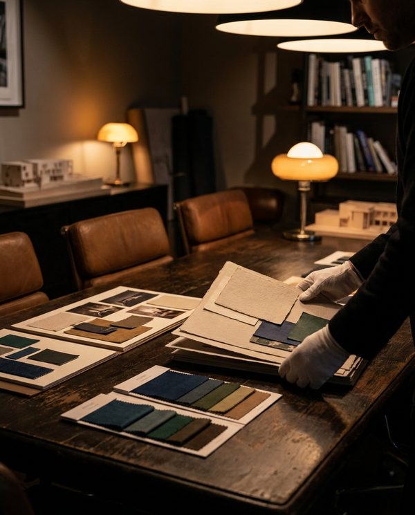 Moodboards in einer Strategiesitzung